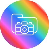 dokumentera kamera vektor ikon