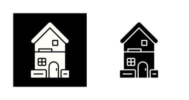 dockor hus vektor ikon