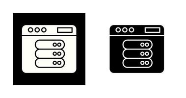 Server-Vektorsymbol vektor