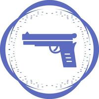 Symbol für Pistolenvektor vektor