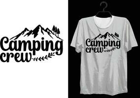 camping t-shirt design. rolig gåva camping t-shirt design för läger älskare. typografi, beställnings, vektor t-shirt design. värld Allt husbil t-shirt design för äventyr