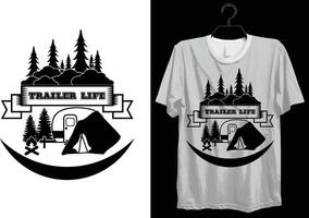 Camping T-Shirt Design. komisch Geschenk Camping T-Shirt Design zum Lager Liebhaber. Typografie, Brauch, Vektor T-Shirt Design. Welt alle Wohnmobil T-Shirt Design zum Abenteuer.