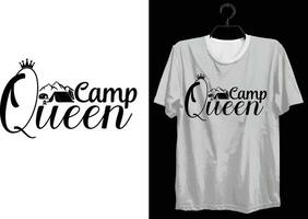 camping t-shirt design. rolig gåva camping t-shirt design för läger älskare. typografi, beställnings, vektor t-shirt design. värld Allt husbil t-shirt design för äventyr