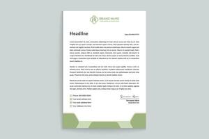 företags- grön Färg brev design vektor