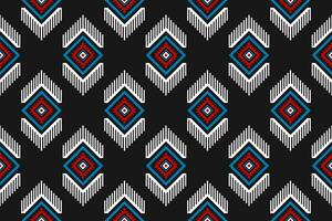 etnisk aztec mönster konst. geometrisk sömlös mönster i stam, folk broderi, och mexikansk stil. vektor