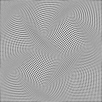 abstrakt geometrisk svart polka punkt rutnät Vinka mönster, perfekt för bakgrund, tapet vektor