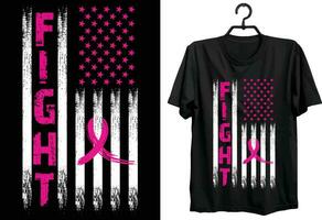 bröst cancer t-shirt design. värld bröst cancer dag t-shirt design. beställnings, typografi och vektor t-shirt design.