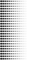 monochromer gepunkteter Musterhintergrund vektor