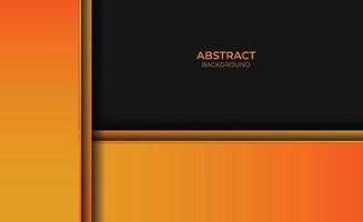 abstrakter orangefarbener Designhintergrund mit Farbverlauf vektor