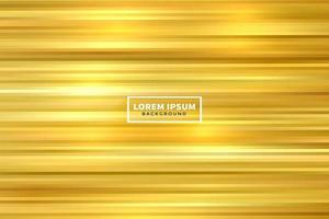 Premium-goldener Hintergrund mit Bewegungslinien-Design vektor