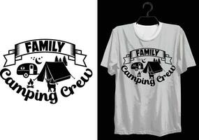 camping t-shirt design. rolig gåva camping t-shirt design för läger älskare. typografi, beställnings, vektor t-shirt design. värld Allt husbil t-shirt design för äventyr