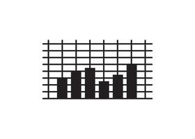 Statistik Symbol Design Vektor isoliert