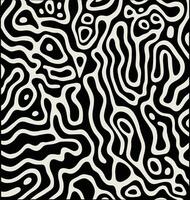 schwarz und Weiß geometrisch Muster, im das Stil von organisch Formen und gebogen Linien, minimalistisch Schlaganfälle, Keith Haring, Sanft Linien, abstrakt Minimalismus Schätzer, dick pastos Textur, Fett gedruckt Farben vektor