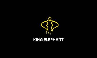 elefant logotyp vektor ikon