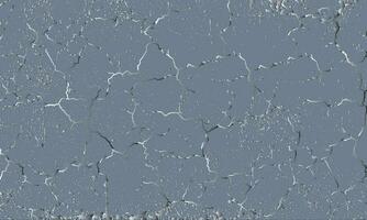 knäckt betong bakgrund med sprickor och sprickor, årgång abstrakt illustration av vatten stänk på grå bakgrund vektor