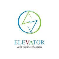 hiss och hiss logotyp design minimal logotyp vektor mall