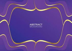 abstrakt Rahmen Hintergrund lila mit Luxus Design vektor