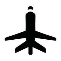 Flugzeug Symbol, Flugzeug Vektor Illustration
