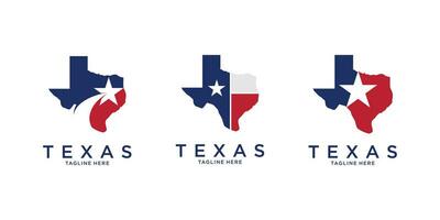 logotyp design texas enkel modern vektor