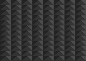 schwarz abstrakt polygonal Mosaik Technik Hintergrund vektor