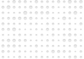 grau Weiß Papierschnitt Kreis Punkte abstrakt Hintergrund vektor