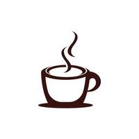 Kaffee Tasse Symbol und Symbol Vektor Vorlage Illustration
