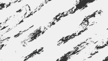 minimal schwarz kratzen Grunge Design im Weiß Hintergrund vektor