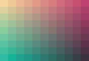 Vektor Illustration von Farbe Muster. Vektor Gradient eben Farben Palette Farbfelder Satz.