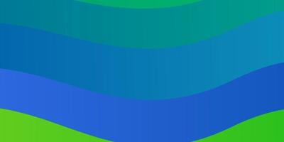 hellblaue grüne Vektorvorlage mit schiefen Linien vektor