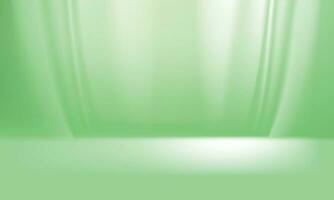 Vektor abstrakt Luxus kosmetisch Anzeigen Gradient Grün Hintergrund