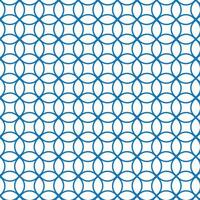 abstrakt geometrisch Blau Blume Muster, perfekt zum Hintergrund, Hintergrund vektor