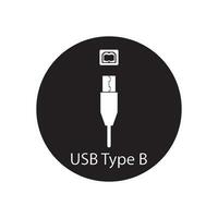 USB-Symbol Vektor