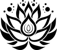 lotus blomma - hög kvalitet vektor logotyp - vektor illustration idealisk för t-shirt grafisk