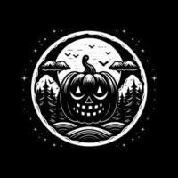 Halloween, minimalistisch und einfach Silhouette - - Vektor Illustration