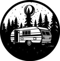 Camping - - hoch Qualität Vektor Logo - - Vektor Illustration Ideal zum T-Shirt Grafik