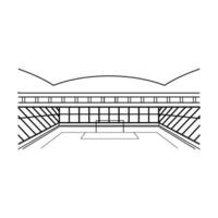 stadion ikon vektor