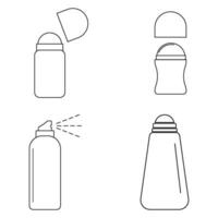 deodorant ikon vektor