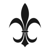 fleur de lis ikon vektor