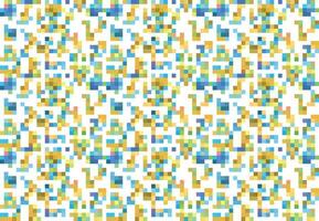 pixelig bunt beschwingt geometrisch Gitter modern abstrakt Pixel Lärm Vektor Textur, Fliese nahtlos Muster Hintergrund