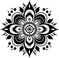 Mandala - - hoch Qualität Vektor Logo - - Vektor Illustration Ideal zum T-Shirt Grafik