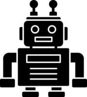 Roboter-Vektor-Icon-Design vektor