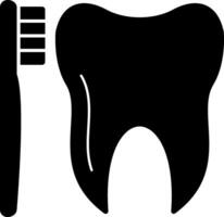 Zahn Bürste Vektor Symbol Design