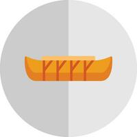 eskimo kajak vektor ikon design