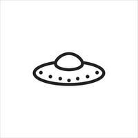 UFO Symbol Vektor Illustration Symbol