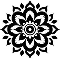 Mandala - - hoch Qualität Vektor Logo - - Vektor Illustration Ideal zum T-Shirt Grafik