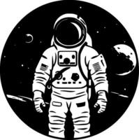 Astronaut - - hoch Qualität Vektor Logo - - Vektor Illustration Ideal zum T-Shirt Grafik