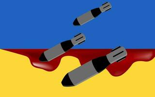 halt Krieg im Ukraine konzeptionelle Vektor Illustration
