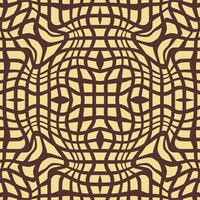 nahtlos abstrakt Textil- Stoff Muster vektor