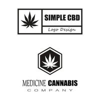 cannabis marijuana hampa kruka blad silhuetter logotyp vektor