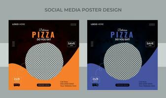 Social Media Post Template Design vektor